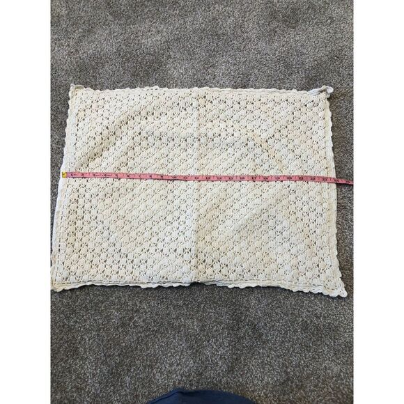 Ethan Allen Cream Ivory Sham Pillow Cover Set Of 2 - Picture 2 of 9